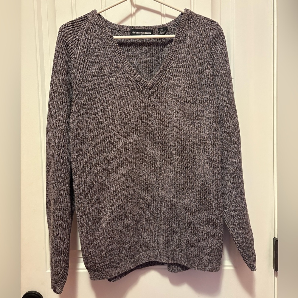 Vintage Neiman Marcus Heathered Knit Sweater - EUC Men’s Medium